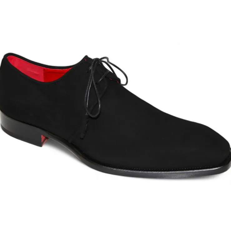 Best Emilio Franco Gabriele Genuine Suede Shoes Black