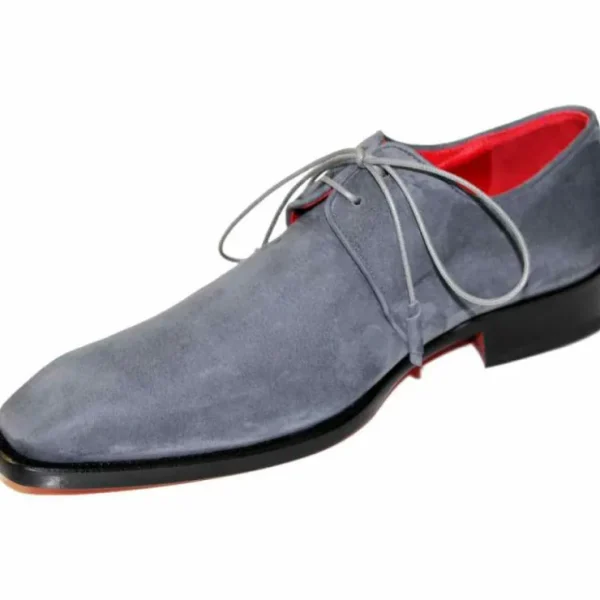 Flash Sale Emilio Franco Gabriele Genuine Suede Shoes Grey