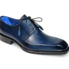 Cheap Emilio Franco Lando Genuine Leather Shoes Navy