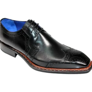 Store Emilio Franco Marco Genuine Leather Shoes Black