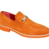 Hot Emilio Franco Nino II Loafers Orange / White