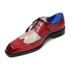 Best Emilio Franco Orlando Leather Shoes Cordovan/Grey