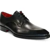 Online Emilio Franco Renzo Leather Shoes Black