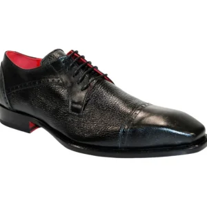 Outlet Emilio Franco Samuele Leather/Deerskin Shoes Black