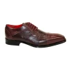 Best Sale Emilio Franco Samuele Leather/Deerskin Shoes Burgundy