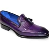 Flash Sale Emilio Franco Tommaso Leather Shoes Purple