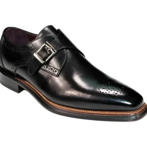 Clearance Emilio Franco Vincenzo Genuine Leather Shoes Black