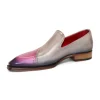 Best Emilio Franco Vittorio Leather Shoes Pink/Light Grey