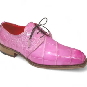 Hot Fennix Alexander Genuine Alligator Shoes Pink