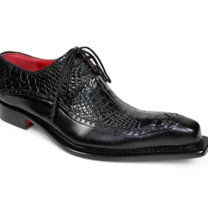 Shop Fennix Finley Genuine Alligator/ Leather Shoes Black