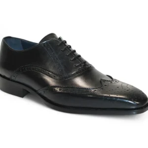 Cheap Firmani Donald Leather Shoes Black