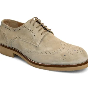 Outlet Firmani George Suede Shoes Beige