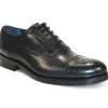 Hot Fennix Firmani Paul Genuine Leather Shoes Black