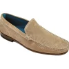 Hot Belvedere Giovacchini by Diego Perforated Suede Loafer Havana