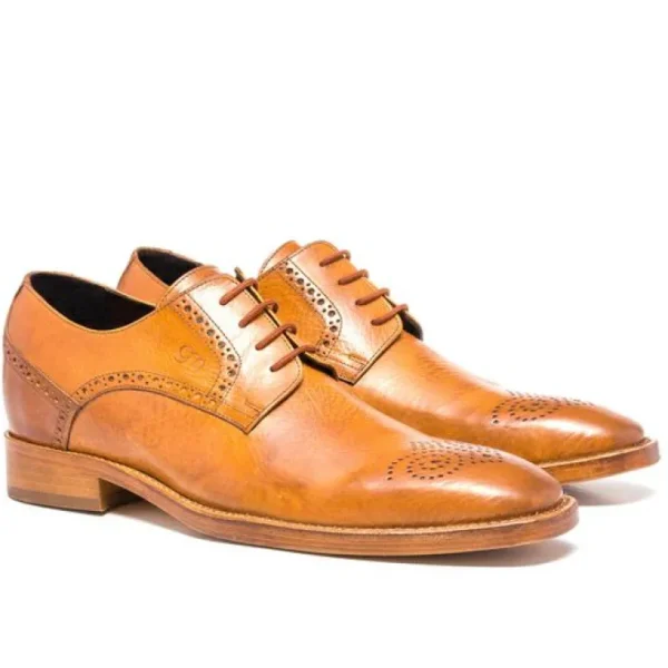 Cheap Guido Maggi Nippon Full Grain Shoes Cognac