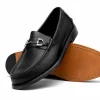 Fashion Handsewn Shoe Co. Bit Loafer Black