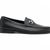 New Handsewn Shoe Co. Bit Stripe Loafer Black