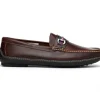 Discount Handsewn Shoe Co. Bit Stripe Driver Dark Brown DarkBrown