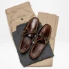 Best Sale Handsewn Shoe Co. Boat Driver Dark Brown DarkBrown