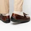 Best Sale Handsewn Shoe Co. Boat Driver Dark Brown DarkBrown