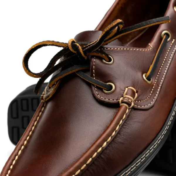 Best Sale Handsewn Shoe Co. Boat Driver Dark Brown DarkBrown