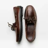 Best Sale Handsewn Shoe Co. Boat Driver Dark Brown DarkBrown