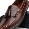 Best Handsewn Shoe Co. Fringe Tassel Driving Loafers Dark Brown DarkBrown