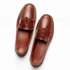 Best Handsewn Shoe Co. Fringe Tassel Driving Loafers Brown