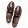 Best Handsewn Shoe Co. Fringe Tassel Driving Loafers Dark Brown DarkBrown