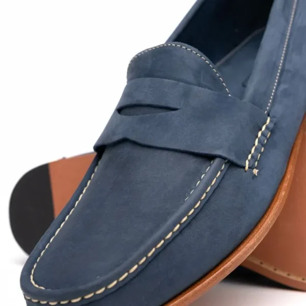 handsewn_shoe_co_nubuck_p_2-1.webp Fashion Handsewn Shoe Co. Nubuck Penny Loafers Navy