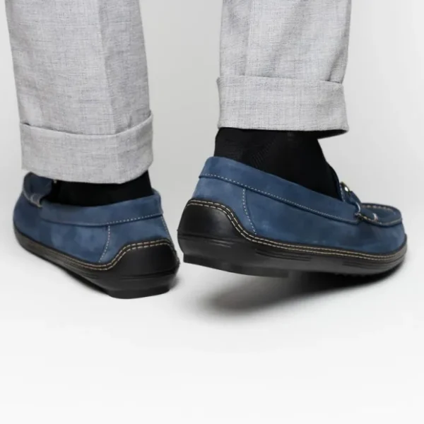 handsewn_shoe_co_nubuck_s_13.webp Best Sale Handsewn Shoe Co. Nubuck Stripe Loafers Navy