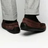 Best Sale Handsewn Shoe Co. Nubuck Stripe Loafers Dark Brown DarkBrown