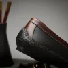 Fashion Handsewn Shoe Co. Penny Driver Black / Brown BlackBrown