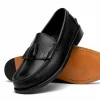 Discount Handsewn Shoe Co. Tassel Kilt Loafer Black