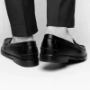 Discount Handsewn Shoe Co. Tassel Kilt Loafer Black