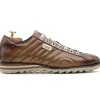 Outlet Harris Shoes 1913 Harris Firenze 1913 Calfskin Sneakers Beige