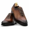 Cheap Harris Shoes 1913 Harris Firenze 1913 Calfskin Leather Shoes Marrone