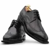 Cheap Harris Shoes 1913 Harris Firenze 1913 Calfskin Brogue Derby Shoes Black