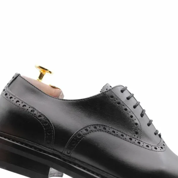 Clearance Harris Shoes 1913 Harris Firenze 1913 Calfskin Cap Toe Shoes Black