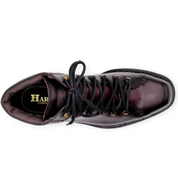 Clearance Harris Shoes 1913 Harris Firenze 1913 Full Flower Pendula Leather Boots Burgundy