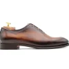 Outlet Harris Shoes 1913 Harris Firenze 1913 Hand-Painted Leather Lace-Up Oxford Brown