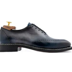 Best Harris Shoes 1913 Harris Firenze 1913 Hand-Painted Leather Oxford Shoe Blue