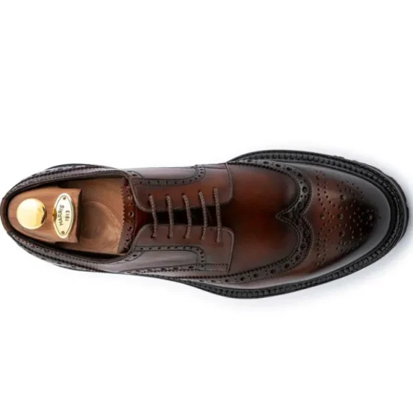 Sale Harris Shoes 1913 Harris Firenze 1913 Hand-Painted Derby Brown