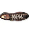 Store Harris Shoes 1913 Harris Firenze 1913 Hand-Painted Leather Sneakers Honey