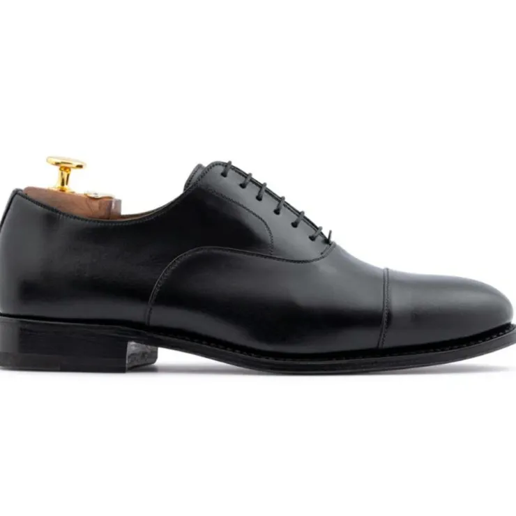 Online Harris Shoes 1913 Harris Firenze 1913 Leather Oxford Black