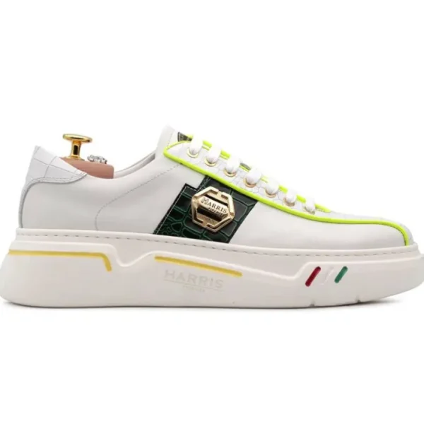 Best Harris Shoes 1913 Harris Firenze 1913 Leather Sneakers Green