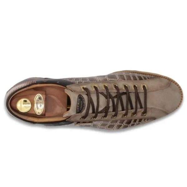 Fashion Harris Shoes 1913 Harris Firenze 1913 Leather Sneakers Beige