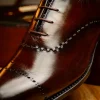 Best Sale Harris Shoes 1913 Harris Firenze 1913 Leather Stringed Shoes Brown