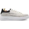 New Harris Shoes 1913 Harris Firenze 1913 Low-Top Fine Crystal Sneakers Beige