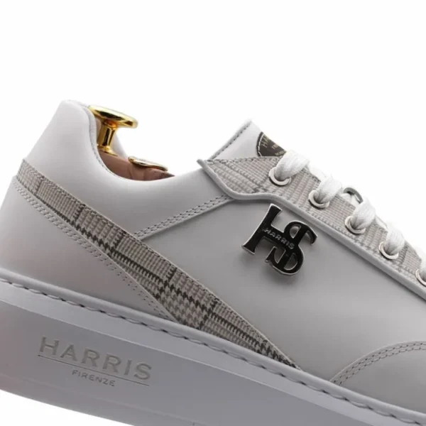 Discount Harris Shoes 1913 Harris Firenze 1913 Minimalist Leather Sneakers White